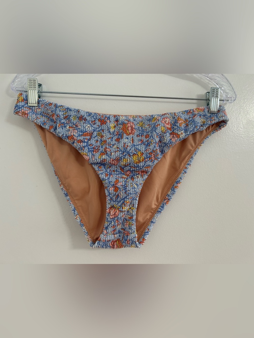 J. Crew Scrunchie hipster bikini bottom in afternoon floral